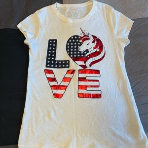 Girl t-shirt size L(10/12)
